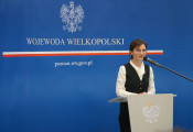 Przemowa wojewody wielkopolskiej podczas uroczystości