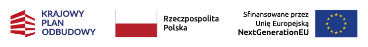 Logotypy Krajowy Plan Odbudowy, Rzeczpospolota Polska, Sfinansowanie przez Unię Europejską