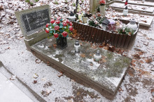 Grób Elżbiety Gelz - ofiary terroru niemieckiego