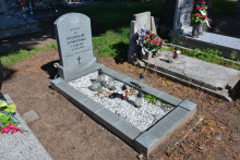 zdjęcie grobu Stanisława Jankowskiego w Łopiennie