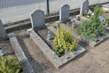  Zdjęcie grobu siostry zakonnej Wandy Weroniki Kąkolewskiej - ofiary terroru niemieckiego. Bojanowo