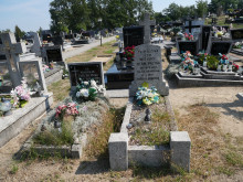 zdjęcie grobu Michała Pacyny w Czajkowie