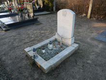 Grób Władysławy Grocholewskiej ofiary żołnierzy sowieckich