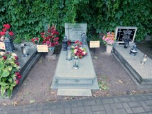 zdjęcie grobu Zbigniewa Kopańskiego we Wronkach - ofiary terroru stalinowskiego