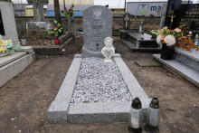 zdjęcie grobu Kazimierza Springera ofiary II wojny światowej w Wągrowcu