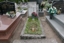 zdjęcie grobu Zygmunta Barana w Rawiczu