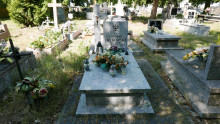 zdjęcie grobu Stanisława Dzikorskiego w Przedczu