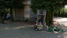 Zdjęcie grobu Żołnierzy Wojska Polskiego poległych w 1939 roku. Olszowa