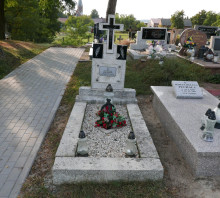 Zdjęcie grobu Andrzeja Świtonia żołnierza Wojska Polskiego, Rogaszyce