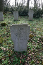 zdjęcie grobu Aleksandra Stomskiego z 1920 r. 