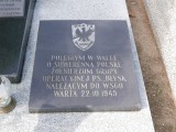 zdjęcie grobu Powstańców Wielkopolskich oraz Żołnierzy Podziemia Niepoległościowego z grupy Błysk