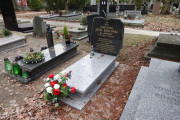 zdjęcie grobu Józefa Balwińskiego - poległego w II wojnie światowej. Poznań