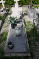 zdjęcie grobu Gerarda Linke - ofiary terroru niemieckiego. Kostrzyn Wlkp.