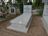 Grób ofiary II wojny światowej Henryka Frąckowiaka w Zaniemyślu
