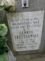 zdjęcie tablicy na grobie Henryka Grześkowiaka - ofiary Powstania Poznański Czerwiec '56
