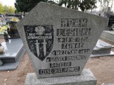 zdjęcie grobu Adama Lesickiego ofiary II wojny światowej. Wągrowiec