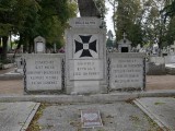 zdjęcie grobu Żołnierzy WP poległych i zmarłych w II wojnie światowej. Wągrowiec