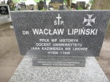 zdjęcie grobu Wacława Lipińskiego we Wronkach - ofiary terroru stalinowskiego