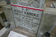 zdjęcie grobu Jerzego Handke poległego w II wojnie światowej. Leszno