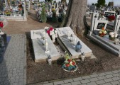 zdjęcie grobu jeńców rosyjskich w Borku Wielkopolskim