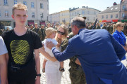 Uroczysta przysięga wojskowa Brygady Obrony Terytorialnej w Śremie 