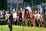 Szndary szkolne biorące udział w uroczystości