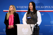 Ministra Gajewska z wicewojedą wielkopolską Karoliną Fabiś-Szulc