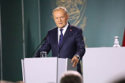 przemawia premier Donald Tusk