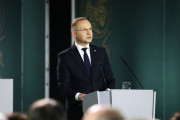 przemawia prezydent RP Andrzej Duda
