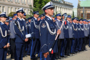 Uroczysty apel z okazji Wojewódzkich Obchodów Święta Policji w Poznaniu