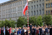 Uroczysty apel z okazji Wojewódzkich Obchodów Święta Policji w Poznaniu