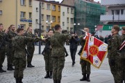 przysiega żołnierzy na sztandar 12 Wielkopolskiej Brygada Obrony Terytorialnej