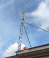 Maszt radiowy Poznań 1: system masztowo - antenowy kratowy