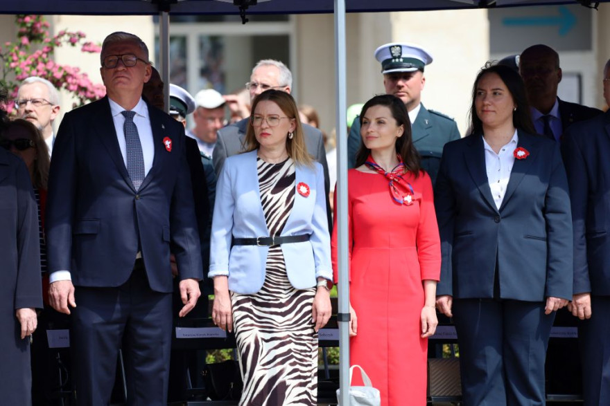 Obchody 234. rocznicy uchwalenia Konstytucji 3 Maja w Poznaniu.