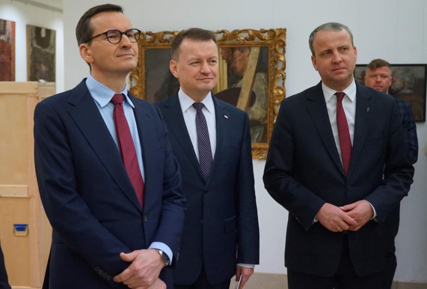 Wizyta premiera Mateusza Morawieckiego w H. Cegielski - Fabryce Pojazdów Szynowych