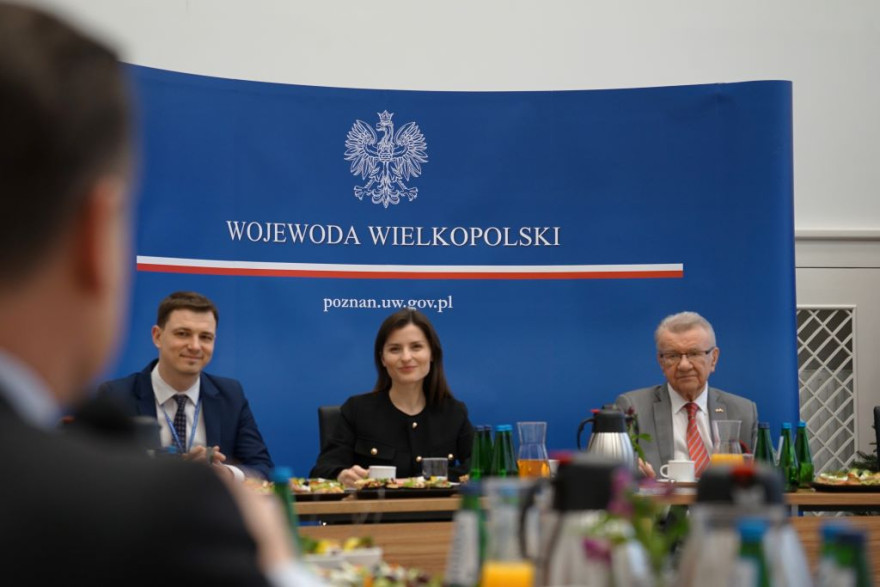 Spotkanie wojewody wielkopolskiego z konsulami