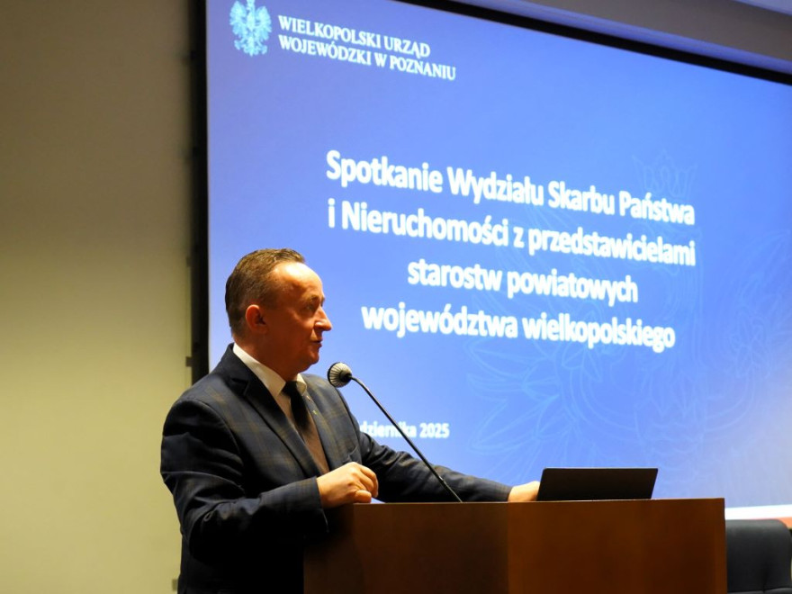 Spotkanie Wydziału Skarba Państwa i Nieruchomości z przedstawicielami starostw powiatowych województwa wielkopolskiego 