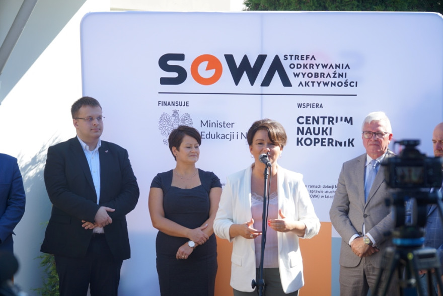 W Koninie powstało Małe Centrum Nauki „SOWA - Strefy Odkrywania, Wyobraźni i Aktywności”