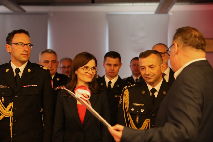Sala Prezydialna KW PSP w Poznaniu nosi imię płk. poż. Władysława Pilawskiego