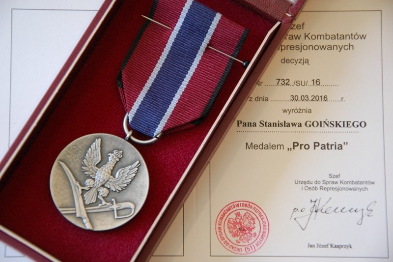 Medal Pro Patria.