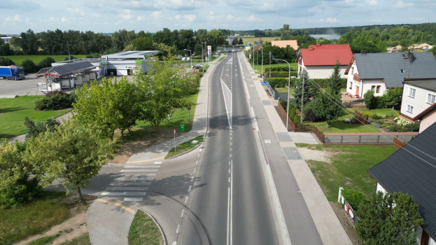 Droga w Wągrowcu przebudowana w ramach Rządowego Funduszu Rozwoju Dróg