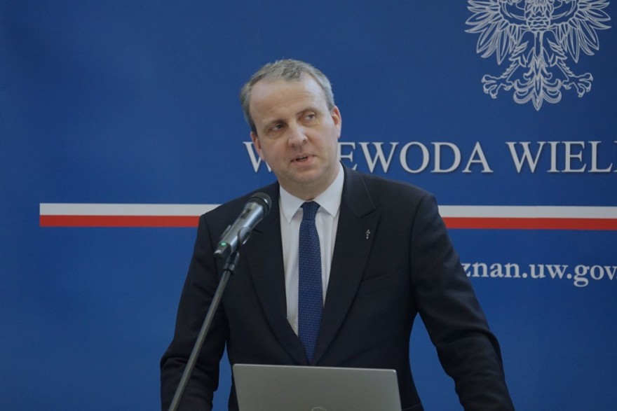 Wojewoda wielkopolski Michał Zieliński