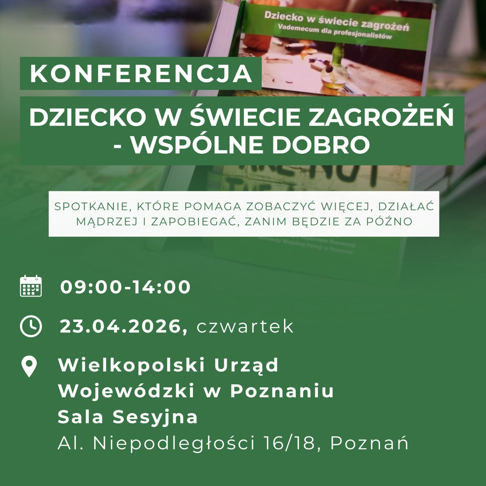 grafika zawierająca informacje o wydarzeniu